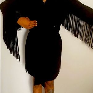 Suede Trench with elongated luxurious shingles ✨